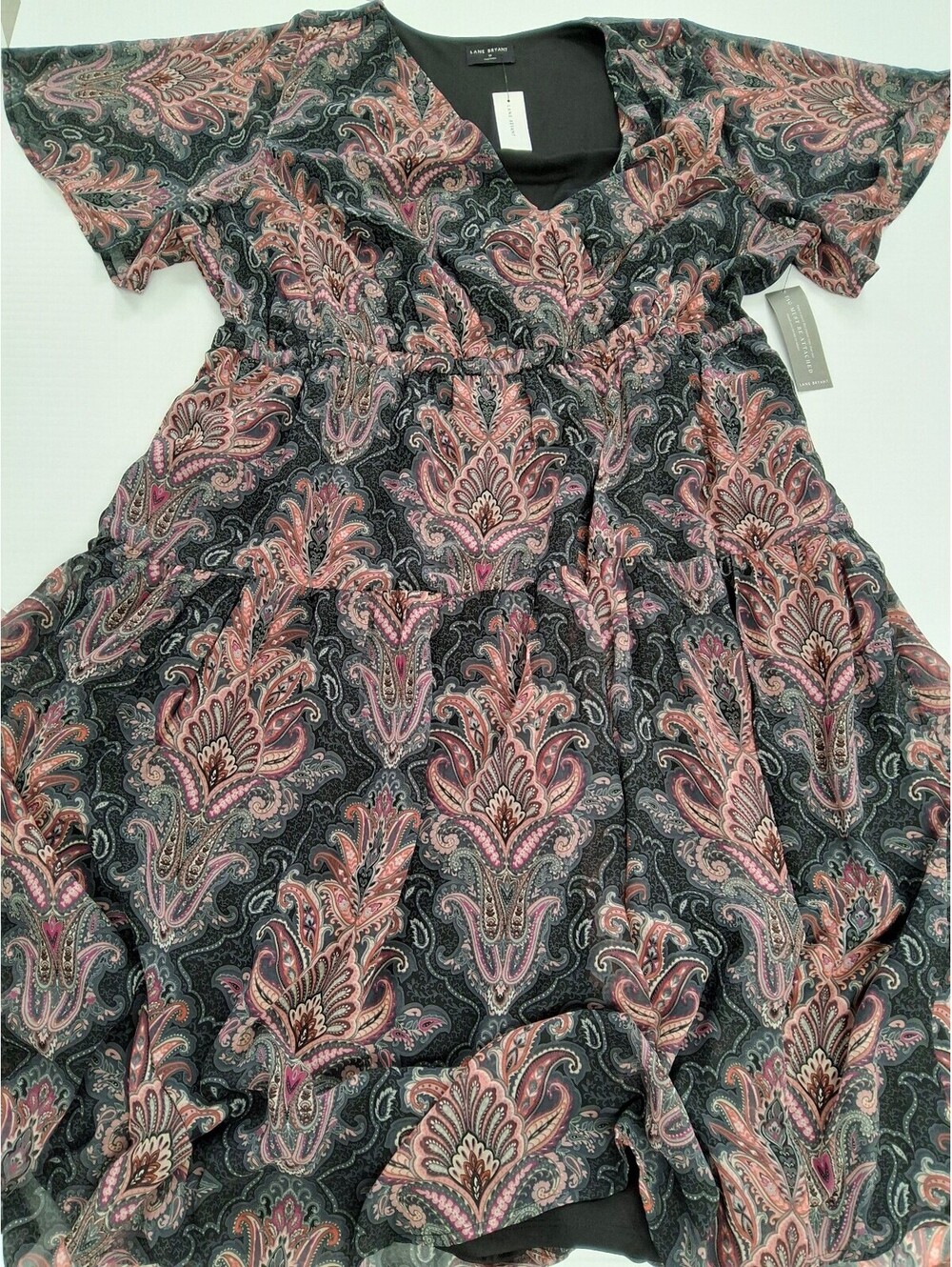 Lane Bryant Paisley Print Dress Size 20